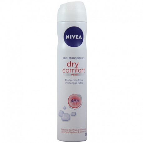 NIVEA anti-perspirant for women DRY COMFORT plus 48h // Zapobiega nadmiernemu poceniu
