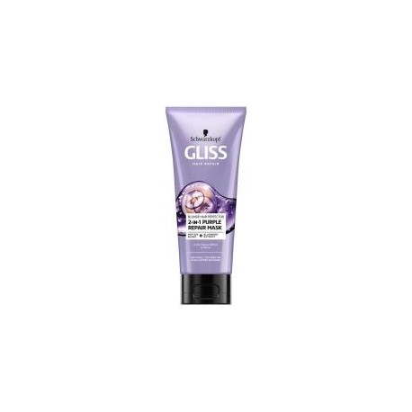 Gliss Kur   BLONDE PERFECTOR 2-IN-1 PURPLE REPAIR MASK //  200 ml