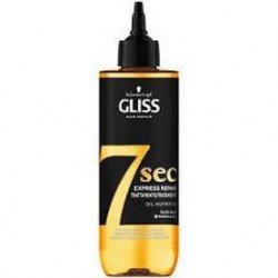 GLISS KUR 7 Sec Express Repair Treatment  OIL NUTRITIVE //  Repair your hair in just 7 seconds  //  200 ml.
