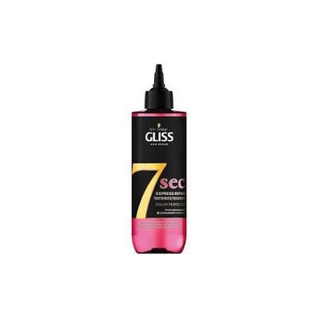 GLISS KUR 7 Sec Express Repair Treatment  COLOUR PERFECTOR //  Repair your hair in just 7 seconds // 200 ml.