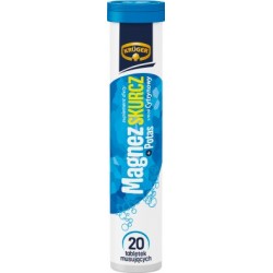 Kruger  MAGNEZ SKURCZ + POTAS // 20 tabletek musujacych