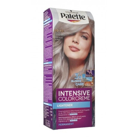 Palette – Intensive Color Creme Krem koloryzujący nr 10-19 Chłodny Srebrny Blond