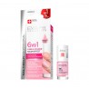EVELINE 6 w 1 CARRE & COLOUR Salon Effect // Skoncentrowana odżywka do paznokci nadająca kolor