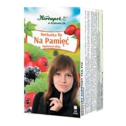 Herbatka fix NA PAMIĘĆ owocowo-ziolowa // Herbapol Krakow // 20 saszetek