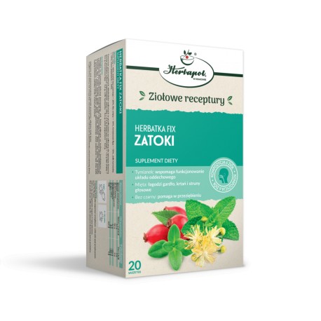 Herbatka fix ZATOKI // Herbapol Krakow // 20 saszetek