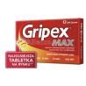 GRIPEX MAX // nasilone objawy przeziebienia i grypy - katar, goraczka, bol gardla, bol glowy, kaszel suchy // 20 tabletek