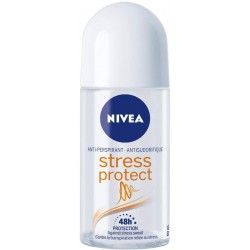 Nivea Roll-on for women STRESS PROTECT // Anti-perspirant // Extra protection for stressful situations // Gentle care 48h