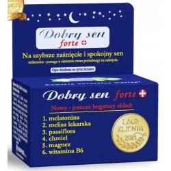 DOBRY SEN FORTE // Na szybsze zasniecie i spokojny sen // 30 tabletek