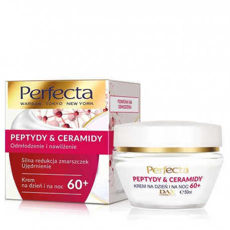Perfecta PEPTYDY I CERAMIDY 60+ // silna redukcja zmarszczek i regeneracja // krem na dzień i na noc // 50ml