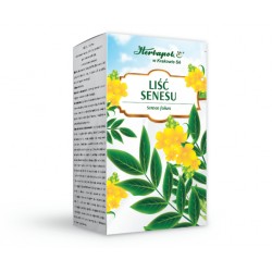 SENES LIŚĆ herbatka ziolowa HERBAPOL // w zaparciach występujących sporadycznie, jako środek przeczyszczający // 25 saszetek