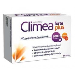 Climea forte plus //   menopauza, łagodzenie objawów // 30 tab.
