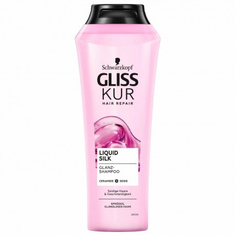 GLISS KUR LIQUID SILK Szampon // wlosy jak jedwab // matowe, lamliwe wlosy  // 400 m