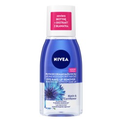 NIVEA // Dwufazowy plyn do demakijazu oczu / Usuwa nawet najbardziej wodoodporny tusz i makijaz / ekstrakt z blawatka