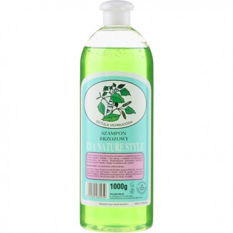 EVA NATURE STYLE Szampon brzozowy // do wlosow normalnych i przetluszczajacych sie // 1000 g.
