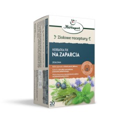 Herbatka FIX NA ZAPARCIA Ziołowe Receptury // Kompozycja 5 ziół  //  20 saszetek