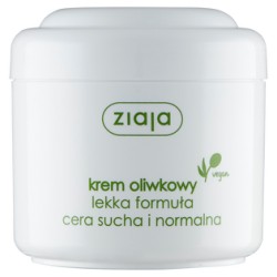 ZIAJA Naturalny krem oliwkowy lekka formula // cera sucha i normalna //200ml