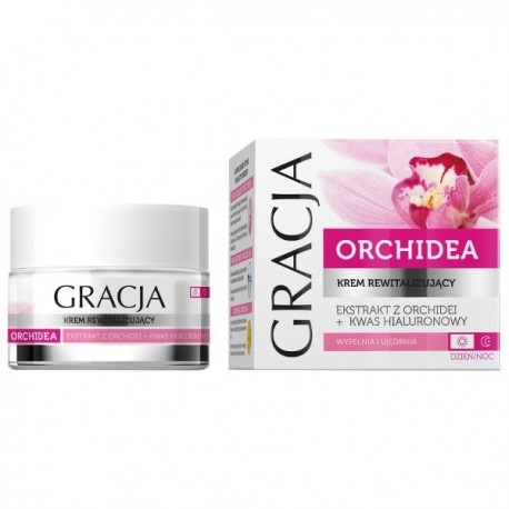 Miraculum Gracja ORCHIDEA // Krem rewitalizujacy // Ekstrakt z orchidei+kwas hialuronowy // Wypelnia i ujedrnia / /dzien/noc