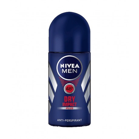 NIVEA FOR MEN anti-perspirant roll-on // DRY IMPACT 48h