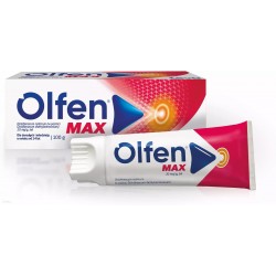 OLFEN Max  zel // diclofenacum natricum 20mg/g // dzialanie przeciwbolowe, przeciwzapalne i przeciwobrzekowe // 50g