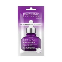 EVELINE COSMETICS FACE THERAPY PROFESSIONAL RETINOL Ampułka-maska do twarzy //  8 ml