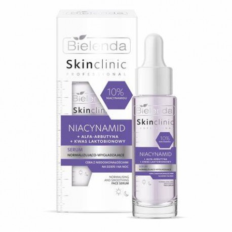 Bielenda SKIN CLINIC PROFESSIONAL NIACYNAMID serum normalizująco- wygładzające // Pojemność: 30 ml