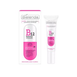 Bielenda B12 BEAUTY VITAMINE Witaminowy  KREM POD OCZY //  do  pielęgnacji suchej i cienkiej skóry wokół oczu //  15 ml.