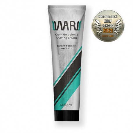 WARS EXPERT FOR MEN Krem do golenia Sensitive   //  Pojemność: 65 g
