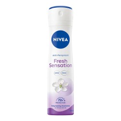 NIVEA anti-perspirant for women FRESH SENSATION 72h //  Formuła INFINIFRESH antybakteryjna // 150 ml.