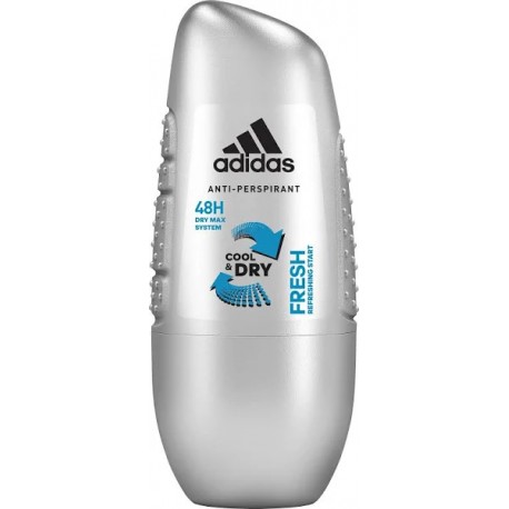 ADIDAS Anti-Perspirant roll-on FRESH // Cool& Dry 48 h // Developed with Athlets