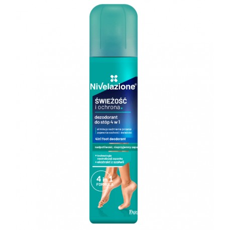 Farmona NIVELAZIONE // SWIEZOSC I OCHRONA // Aktywny Dezodorant Do Stop 4w1 // nadmierna potliwosc, sklonnosc do grzybicy