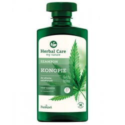 Farmona Herbal Care // Szampon Regenerujący KONOPIE z proteinami, // do włosów osłabionych // 330ml