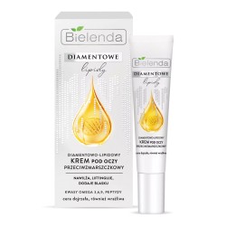 Bielenda DIAMENTOWE LIPIDY Diamentowo – lipidowy krem pod oczy przeciwzmarszczkowy // cera  dojrzala //  15 ml.