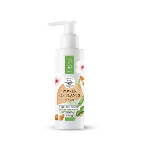 Lirene POWER OF PLANTS Olejek-żel do demakijażu MIGDAŁ // 145 ml