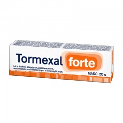 Tormexal Forte, maść, 20 g  // ichtiol, pięciornik, tlenek cynku, tetraboran sodu, maść, trądzik, oparzenie