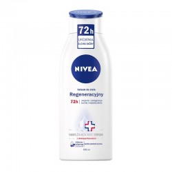Nivea REGENERACYJNY balsam do ciała  72h //  GŁĘBOKO NAWILŻAJĄCE SERUM // Bardzo sucha skóra  //  400 ml.