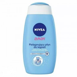 NIVEA BABY Pielegnujacy plyn do kapieli // Zmiekcza wode i pomaga zapobiegac wysuszeniu skory // Hipoalergiczny
