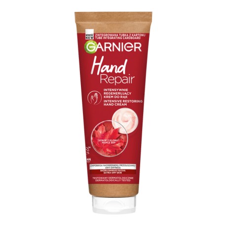 Garnier  Krem do rąk Hand Repair //  intensywna regeneracja suchej skóry // 75 ml.