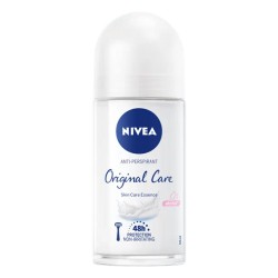 Nivea Roll-on for women  ORIGINAL CARE Antyperspirant dla kobiet 48h bez alkoholu //  50 ml.