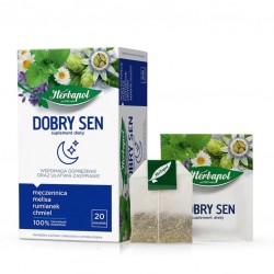 Herbatka fix DOBRY  SEN // owocowo-ziołowa o smaku pigwy, suplement diety // 20 saszetek