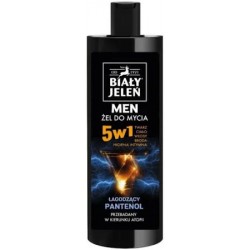 Biały Jeleń MEN Żel do mycia 5w1 //  dokładnie i skutecznie oczyszcza włosy i skórę // 400 ml.