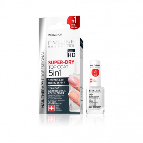 Eveline Nail Therapy Professional SUPER-DRY 5w1 multifunkcyjny utwardzacz i wysuszacz