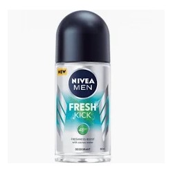 NIVEA MEN anti-perspirant roll-on FRESH KICK 48H // z wodą kaktusową //  50ml.