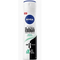 NIVEA anti-perspirant for women INVISIBLE FRESH For black and white // Przeciw bialym sladom , przeciw zoltym plamom