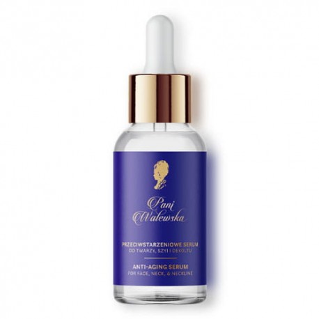 PANI WALEWSKA Przeciwstarzeniowe Serum do Twarzy //  30 ml.
