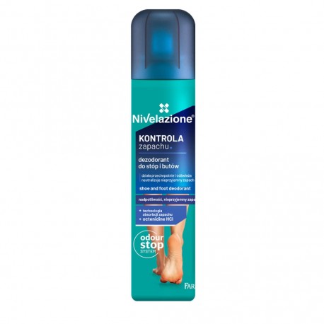 Farmona NIVELAZIONE // KONTROLA ZAPACHU // Dezodorant do Stop i Butow //  Nadmierna potliwosc, Nieprzyjemny zapach