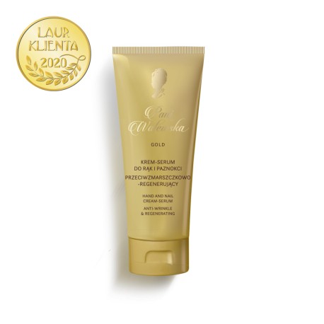 Pani Walewska GOLD // KREM - SERUM do rak i paznokci przeciwzmarszczkowo-regenerujacy // 75ml