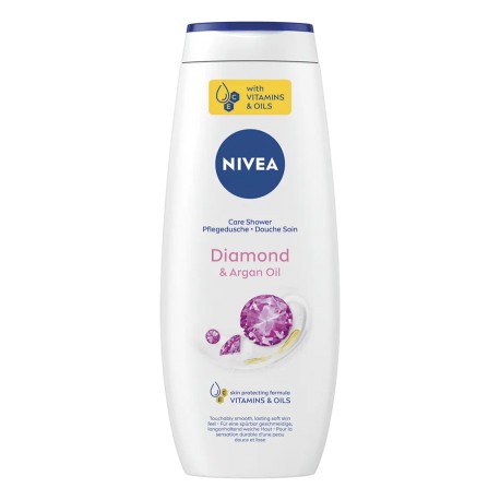 NIVEA Kremowy olejek pod prysznic DIAMOND TOUCH // Blask diamentu i ekskluzywny zapach bialej kalii