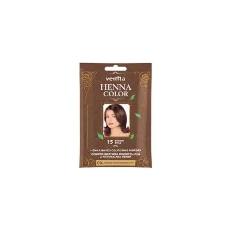 VENITA HENNA COLOR// Ziolowy balsam koloryzujacy // BRAZ 15 // 75 ml
