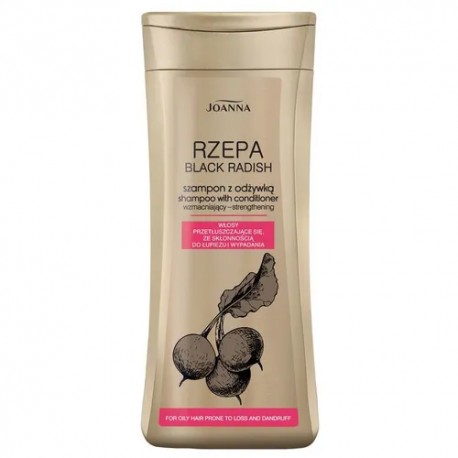 Joanna Rzepa // Szampon wzmacniajacy z odzywka / do wlosow przetluszczajacych sie, ze sklonnoscia do lupiezu i wypadania / 200ml