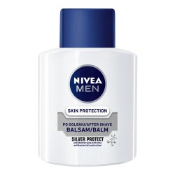 NIVEA MEN Skin Protection // SILVER PROTECT balsam po goleniu // odnowa i pielegnacja skory // antybakteryjna ochrona // 100 ml.